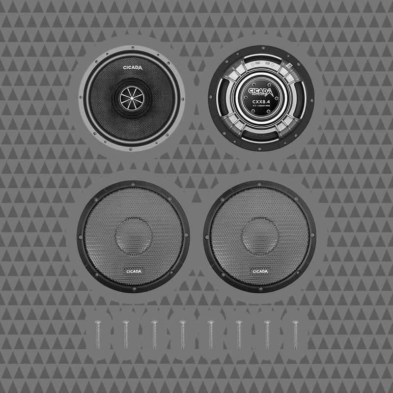 PREMIUM Dirty Bird X Cicada Audio Package for 2014+ H-D