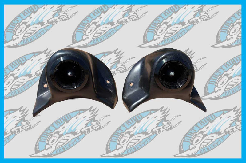 DBC297 | Dirty Bird Street Glide Add-On Tweeter Pods 2014 To 2023