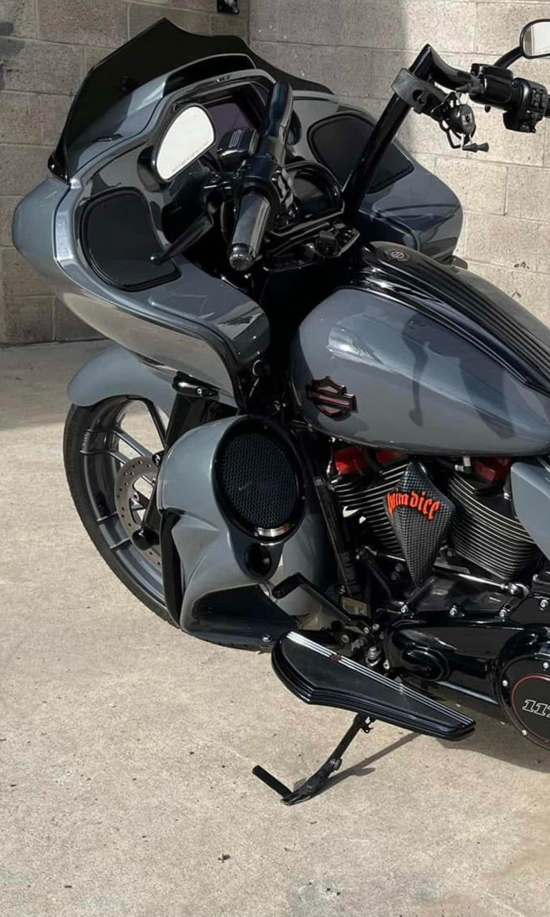 DBC327 | Harley-Davidson Extra Air Space Audio Lowers Leg Warmers 8″ Up To 2023