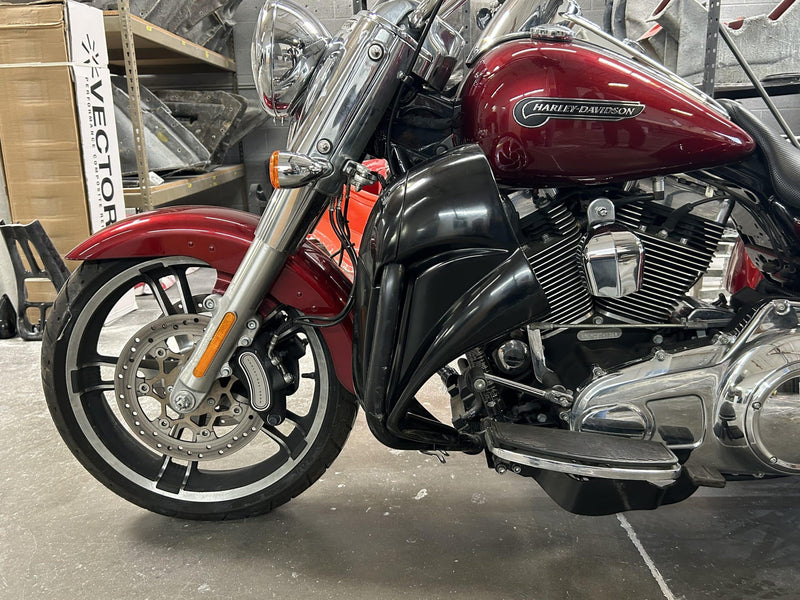 DBC327 | Harley-Davidson Extra Air Space Audio Lowers Leg Warmers 8″ Up To 2023