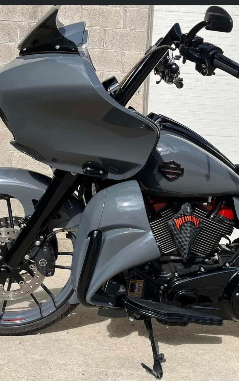 DBC327 | Harley-Davidson Extra Air Space Audio Lowers Leg Warmers 8″ Up To 2023