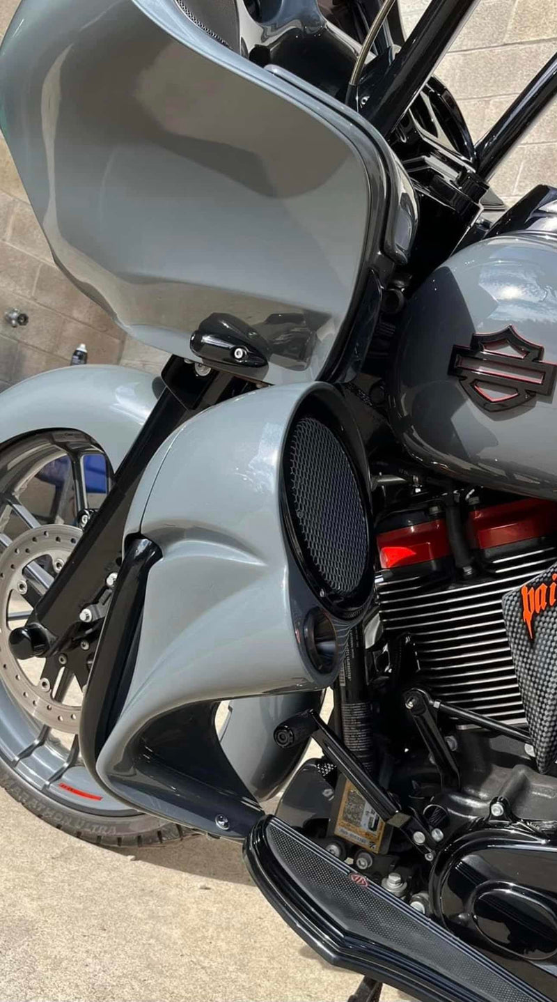 DBC327 | Harley-Davidson Extra Air Space Audio Lowers Leg Warmers 8″ Up To 2023
