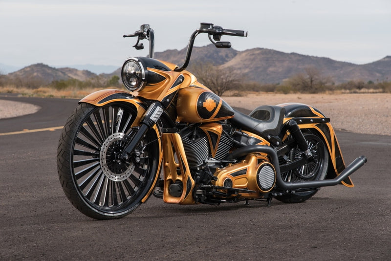 DBC215 | Harley-Davidson "Creeper" Softail Chin Spoiler 2001 To 2017