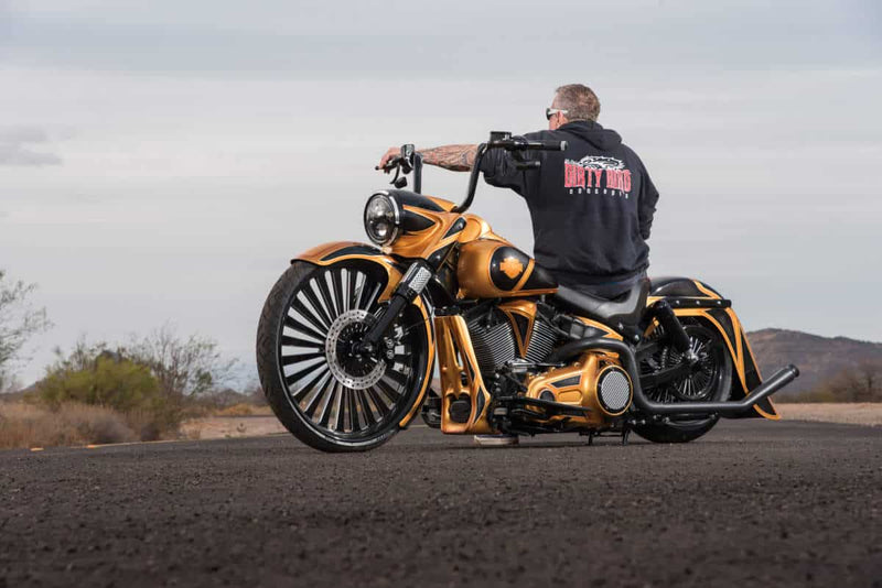 DBC215 | Harley-Davidson "Creeper" Softail Chin Spoiler 2001 To 2017