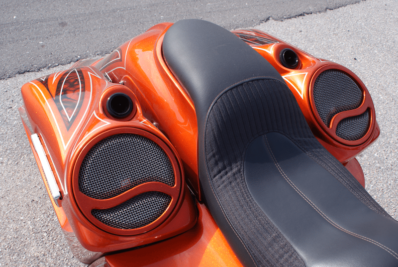 Harley-Davidson Copy Cat Killer 8" Speaker Lids 2013 and Down