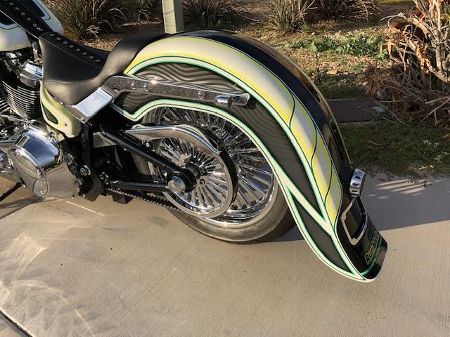 DBC184 | Harley-Davidson "Slick" Softail Rear Fender 1986 To 2025