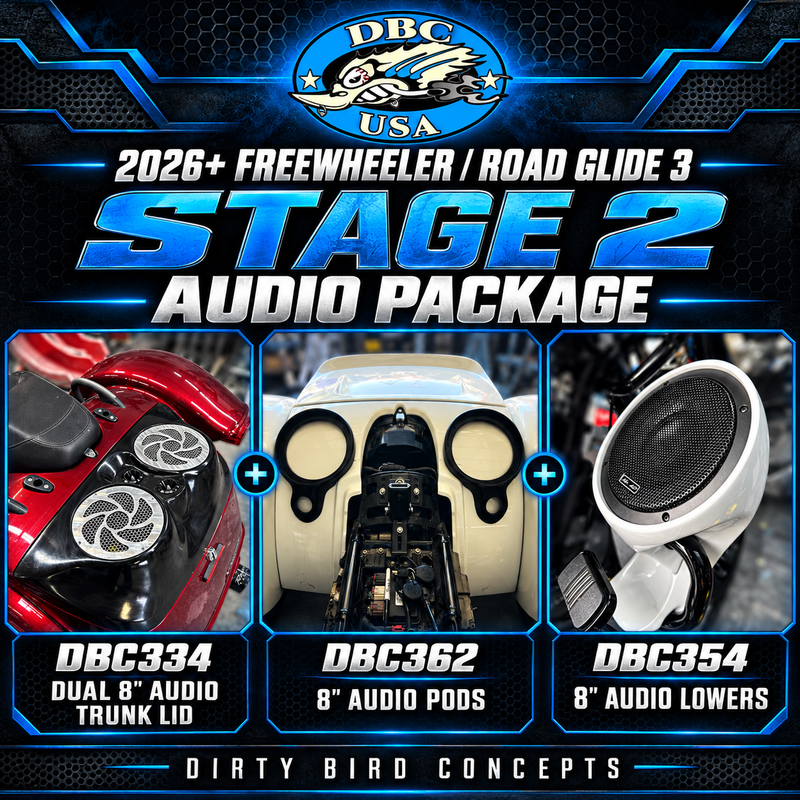 2026+ Freewheeler/Road Glide 3 "Stage 2" Audio Package