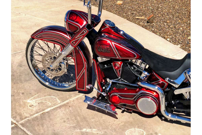 DBC166 | Harley-Davidson Softail Weld-On Raked Nacelle 1993 To 2024