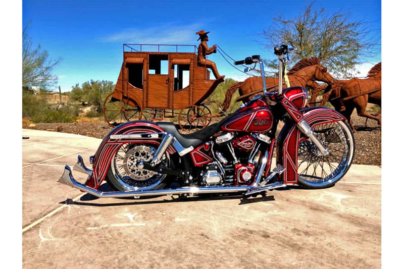 DBC184 | Harley-Davidson "Slick" Softail Rear Fender 1986 To 2025