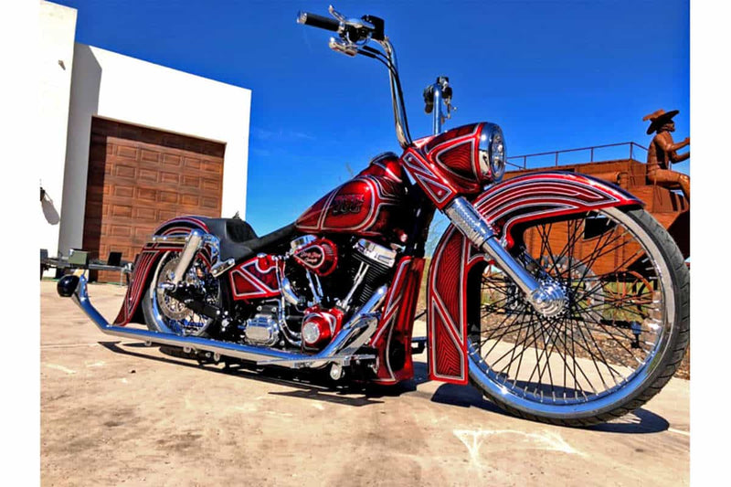 DBC211 | Harley-Davidson Softail "El Gringo" Chin Spoiler 2001 To 2017