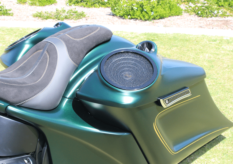 Harley-Davidson "Twisted 8" Speaker Lids 2014-2023
