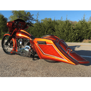 Harley-Davidson "Long Baller" Rear End 2009 to 2013 Over Strut Fender