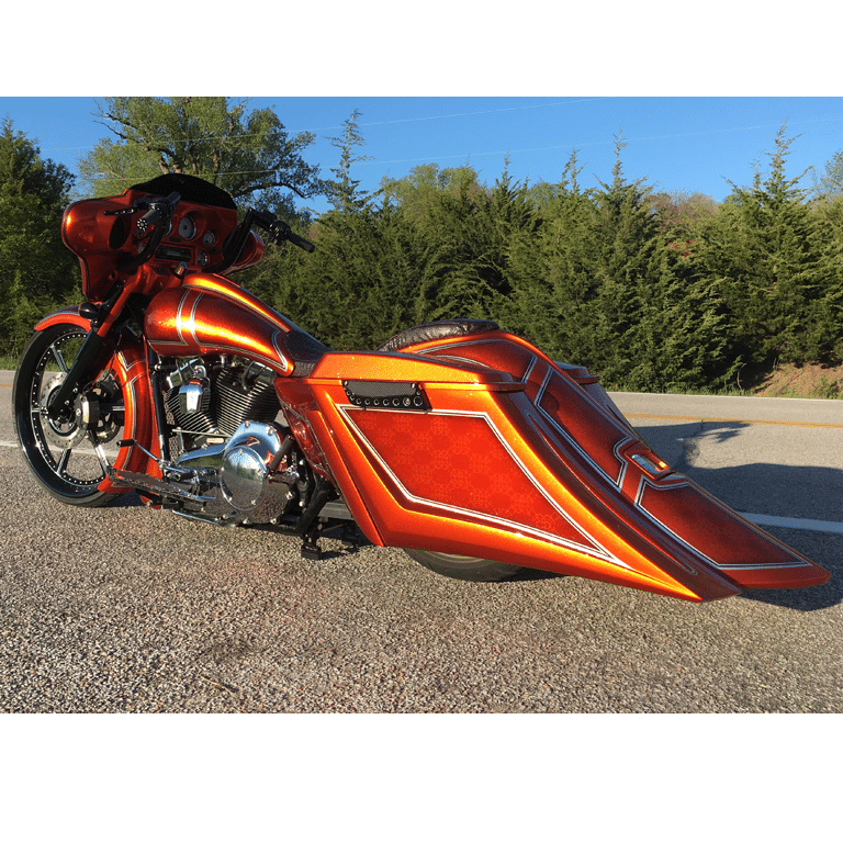 Harley-Davidson "Long Baller" Rear End 2009 to 2013 Over Strut Fender