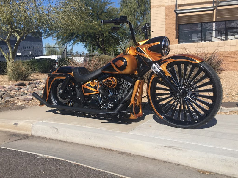 DBC215 | Harley-Davidson "Creeper" Softail Chin Spoiler 2001 To 2017