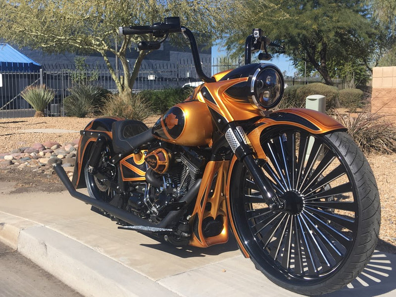 DBC215 | Harley-Davidson "Creeper" Softail Chin Spoiler 2001 To 2017