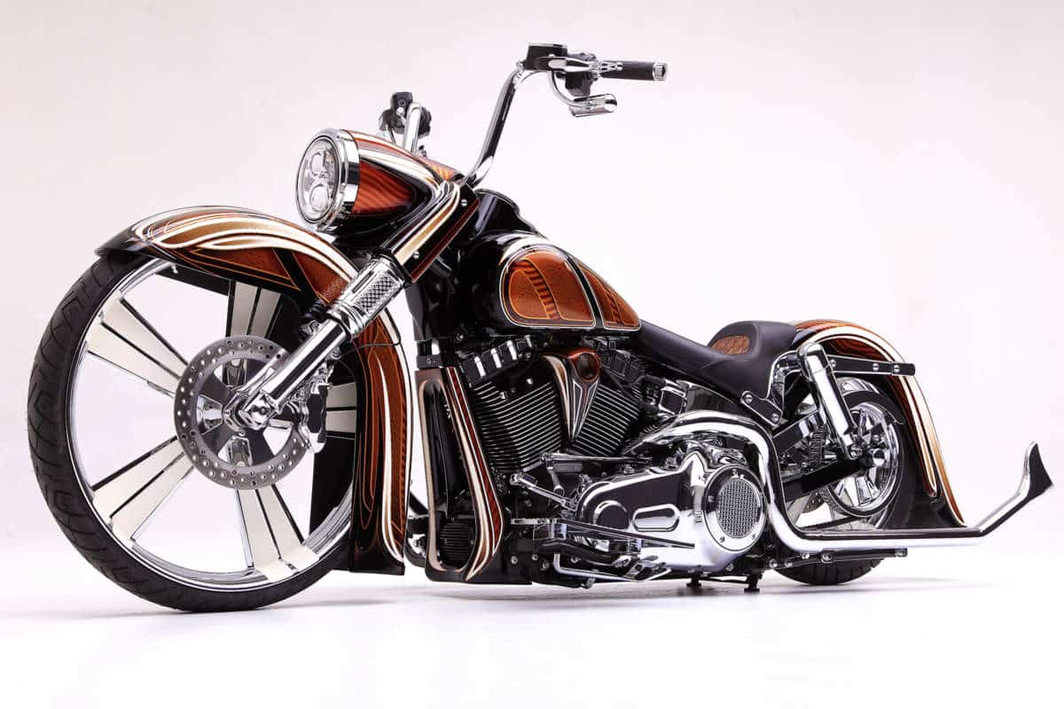 DBC211 | Harley-Davidson Softail "El Gringo" Chin Spoiler 2001 To 2017