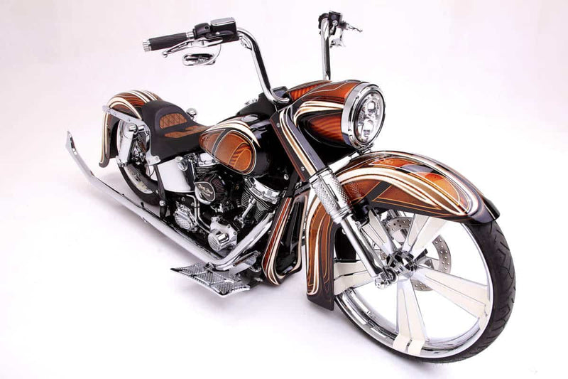 DBC211 | Harley-Davidson Softail "El Gringo" Chin Spoiler 2001 To 2017