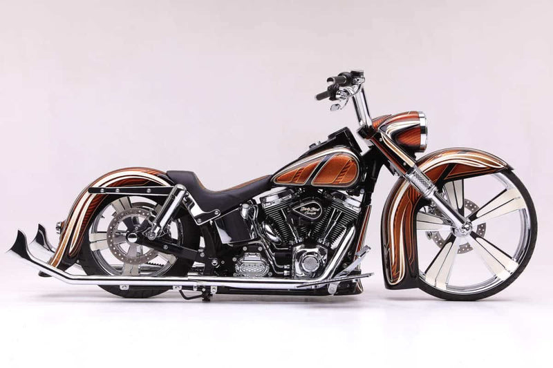 DBC166 | Harley-Davidson Softail Weld-On Raked Nacelle 1993 To 2024