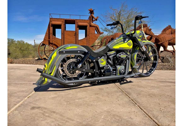 DBC217 | Harley-Davidson "Mullet" Fatboy Softail Rear Fender 2006 To 2017
