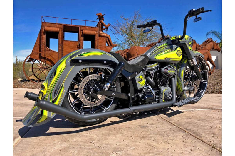 DBC217 | Harley-Davidson "Mullet" Fatboy Softail Rear Fender 2006 To 2017
