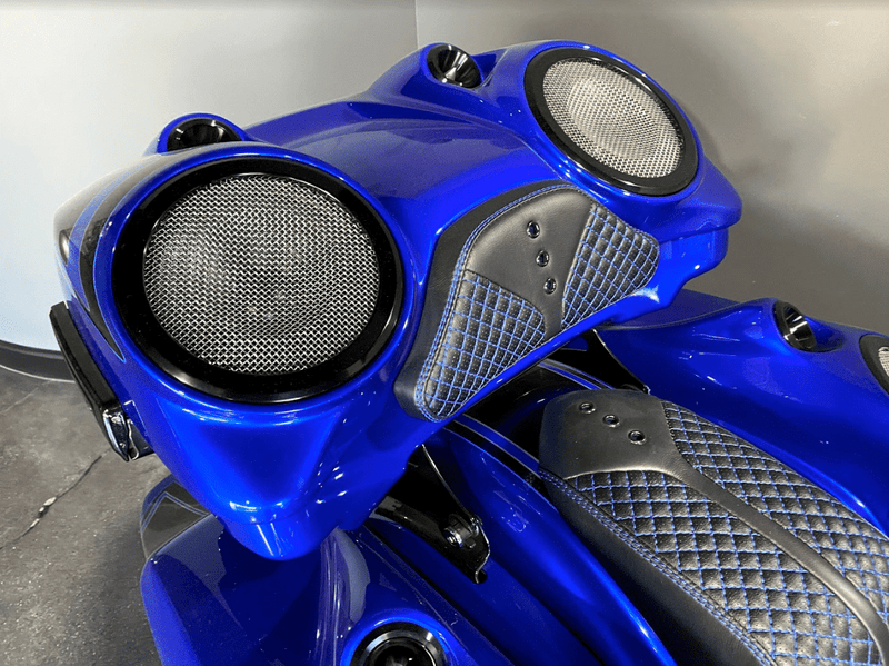 Funky 8 Tour Pack Lid - Back Rest Seat Pan