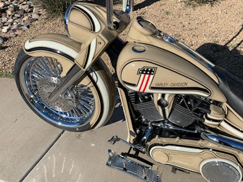 DBC166 | Harley-Davidson Softail Weld-On Raked Nacelle 1993 To 2024