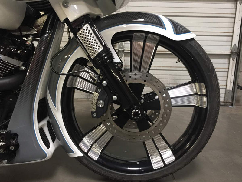 DBC060 | Harley Thick Sick Wrap Metal Front Fender 21", 23", 26", 30"