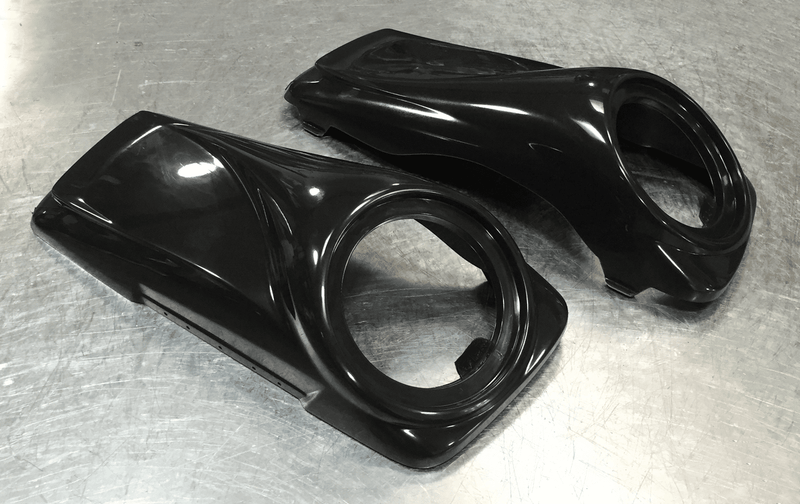 Harley-Davidson "Crazy 8" Speaker Lids