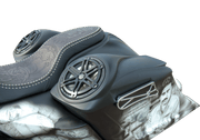 Harley-Davidson "Crazy 8" Speaker Lids