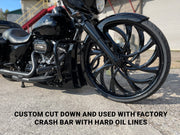 Harley-Davidson "Jaw Dropper" Chin Spoiler 2009 to 2023