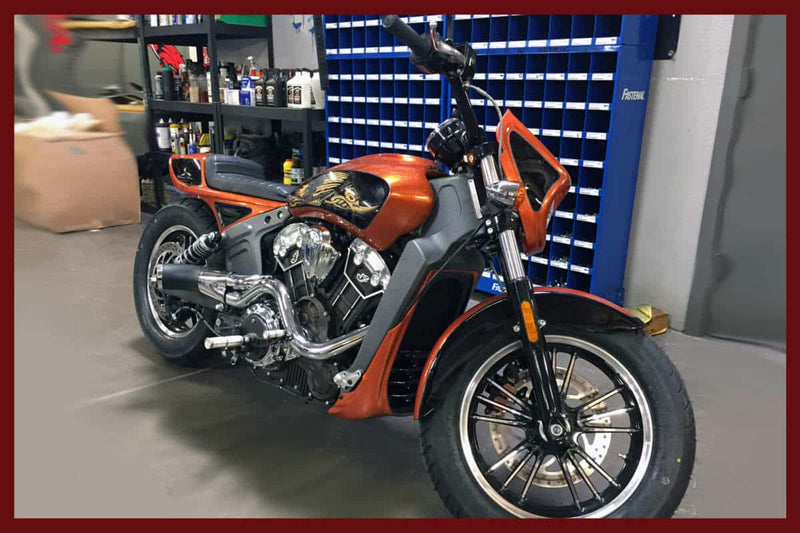DBC769 | Indian Scout Chin Spoiler "The Louver" 2014 To 2019