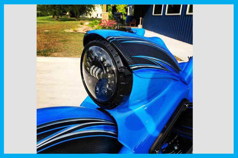 DBC265 | Harley-Davidson Road King "Attitude" Short-Raked Nacelle 1993 To 2024