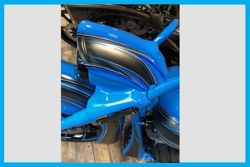 DBC265 | Harley-Davidson Road King "Attitude" Short-Raked Nacelle 1993 To 2024