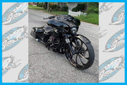 DBC143 | Harley-Davidson "Sweeper" Street Glide Windshield 1993 To 2023