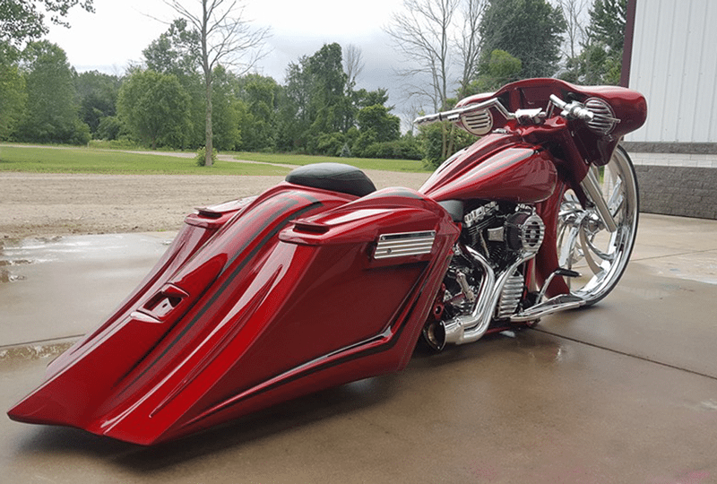 Harley-Davidson "Crazy 8" Speaker Lids