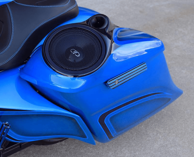 Harley-Davidson "Twisted 8" Speaker Lids 2014-2023