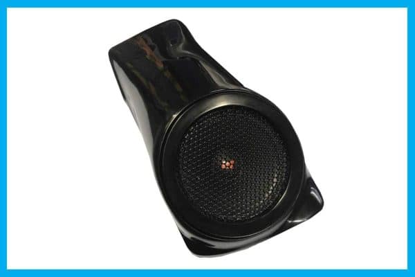 Candy Orange Dual 8'' New Speaker Lid For Harley Chopped