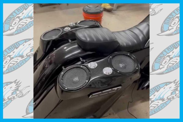 Harley-Davidson Double Double 8″ Speaker Lids 2014 To 2023