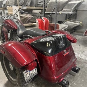 DBC334 | Harley-Davidson Dual 8″ Audio Trunk Lid (Road Glide 3
