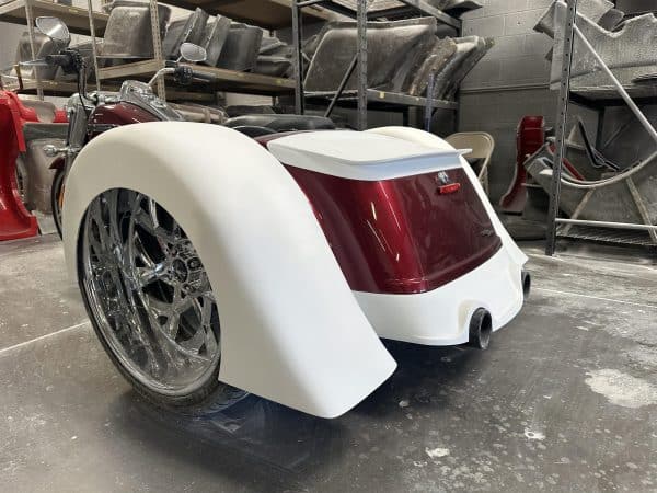 22″ Skirted Fenders for Harley Freewheeler & Road Glide 3