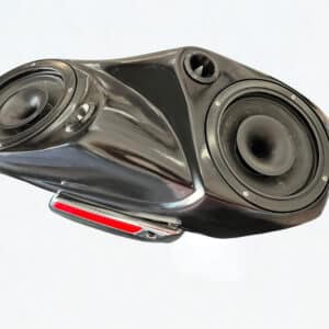 Harley 8-inch Audio Speaker Lids (2024+) | Dirty Bird Concepts